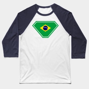 Brazil SuperEmpowered Baseball T-Shirt